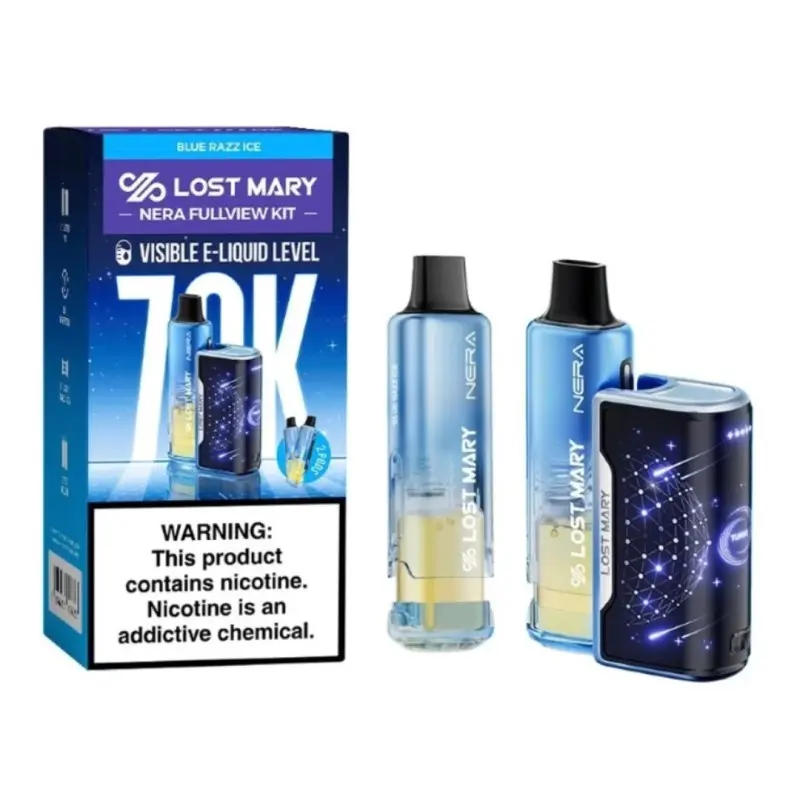 70k Lost Mary Blue Razz Ice