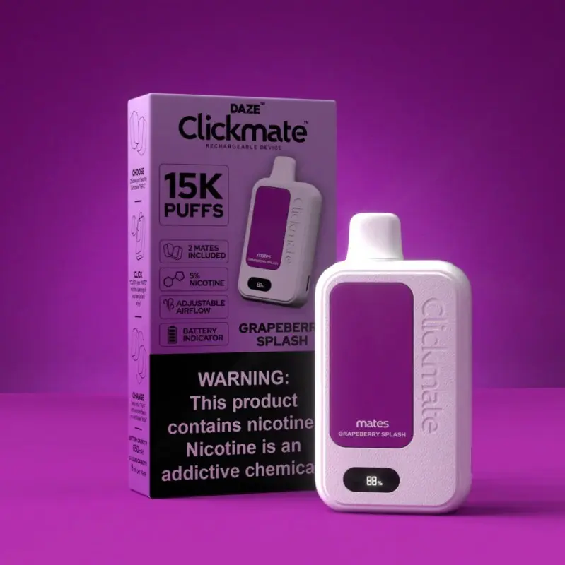 CLICKMATE 2% GRAPEBERRY SPLASH