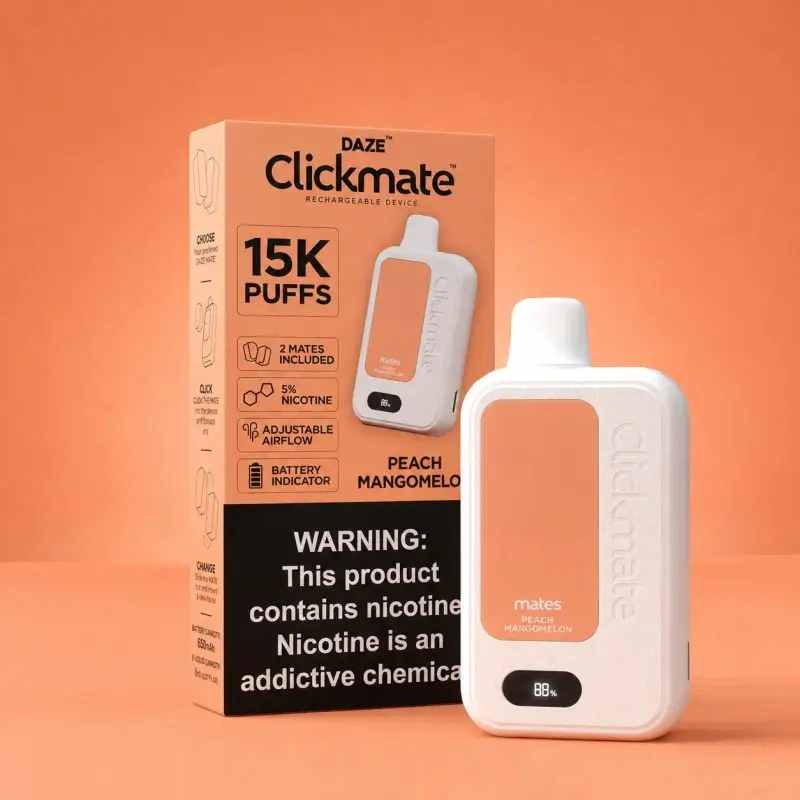 CLICKMATE 2% PEACH MANGO MELON