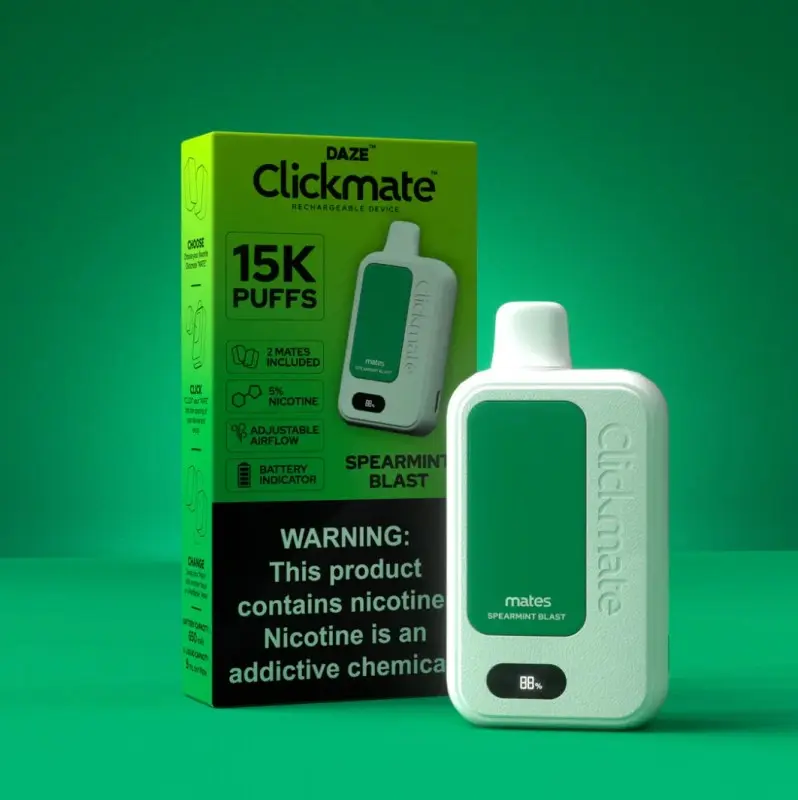 CLICKMATE 2% SPEARMINT BLAST