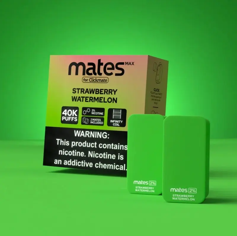 CLICKMATE POD 2% STRAWBERRY WATERMELON