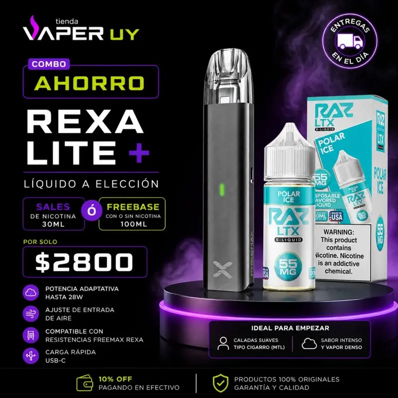 COMBO ECONOMICO | REXA LITE + LIQUIDO