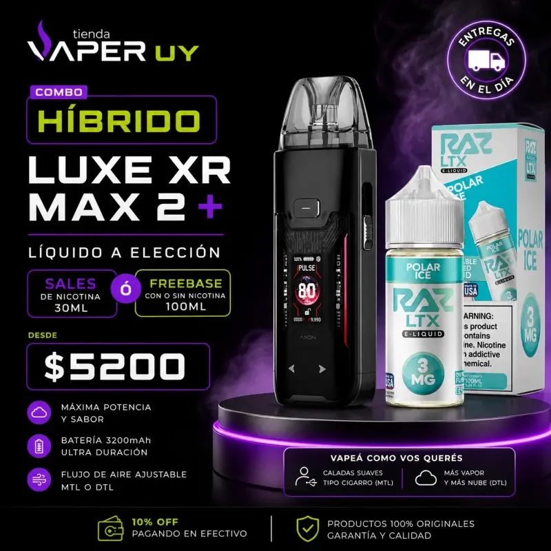 COMBO HIBRIDO | LUXE MAX + LIQUIDO