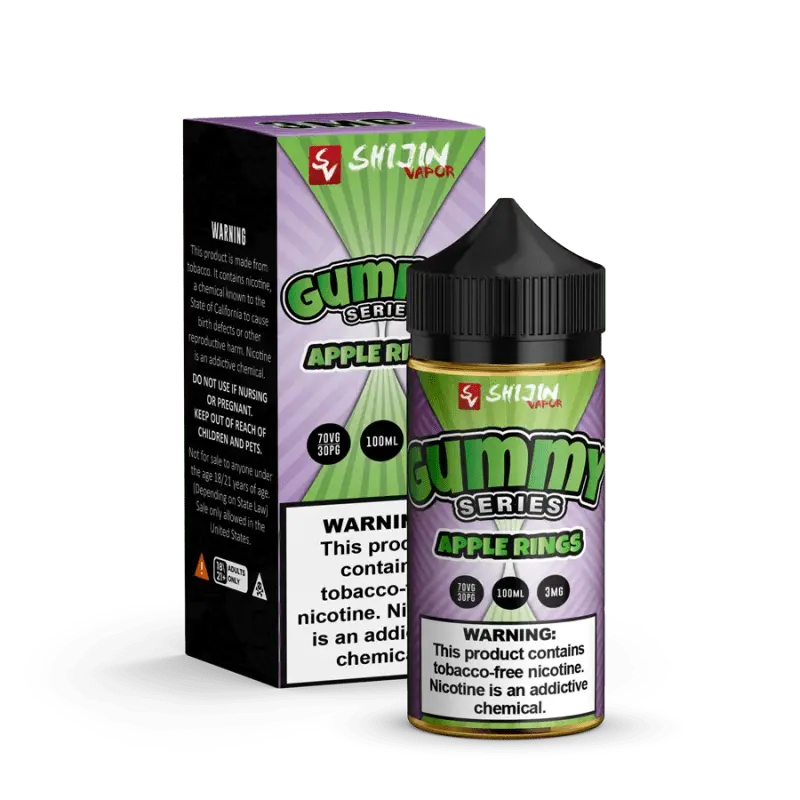 E-LIQUID GUMMY APPLE RINGS