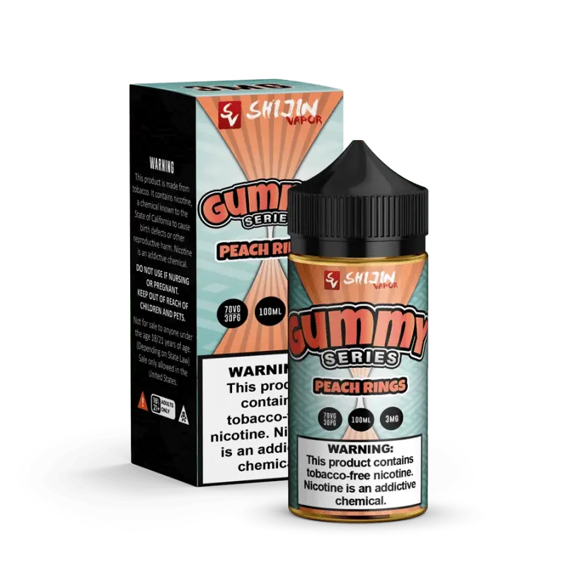 E-LIQUID GUMMY PEACH RINGS