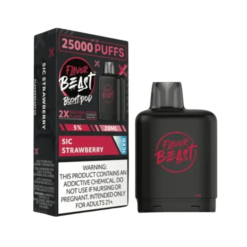 Flavor Beast POD Strawberry Iced