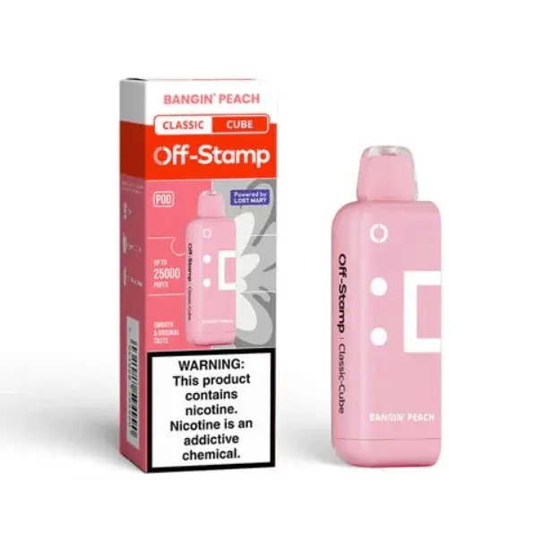 OFF STAMP POD PEACH