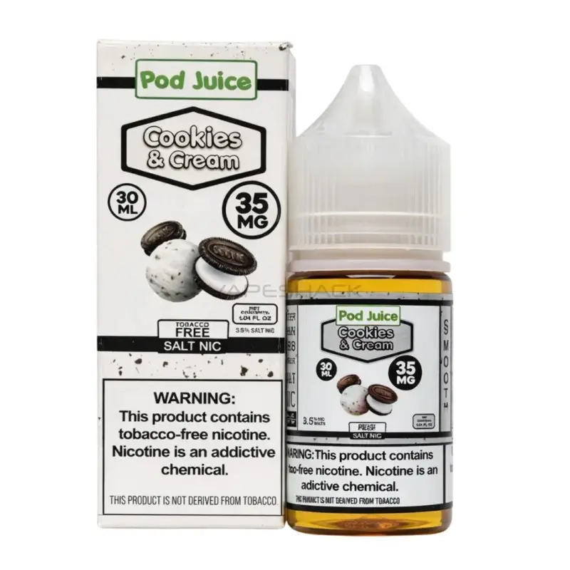 POD JUICE COOKIES AND CREAM