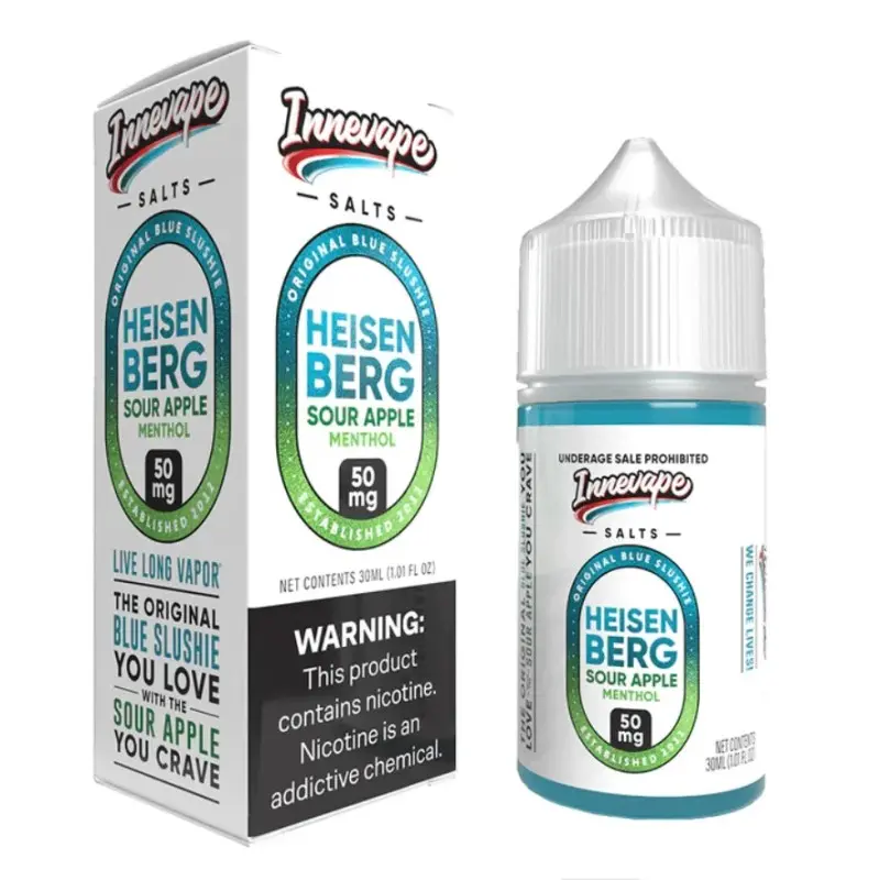 SALES INNEVAPE HEISENBERG SOUR APPLE MENTHOL