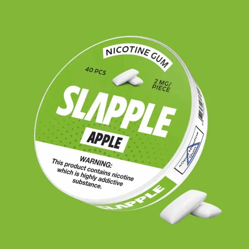 SLAPPLE – Chicle de Nicotina sabor Apple