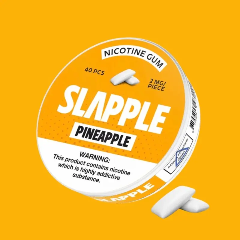 SLAPPLE – Chicle de Nicotina sabor Pineapple